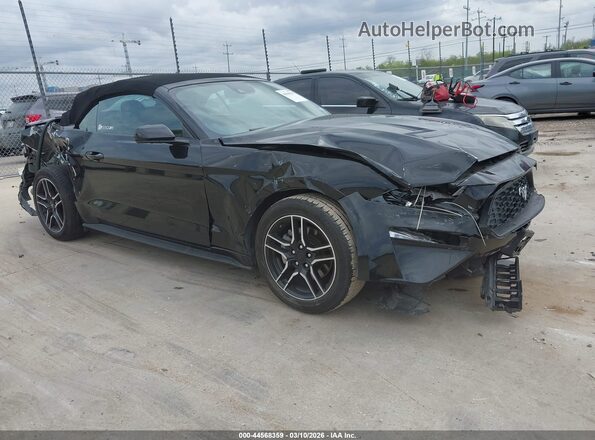 1FATP8UH2P5110588 2023 FORD MUSTANG Черный Передняя правая четверть