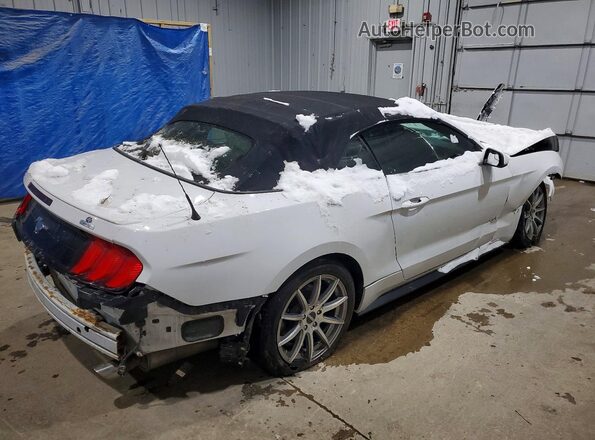 1FATP8UH4L5134384 2020 FORD MUSTANG White Trasero derecho