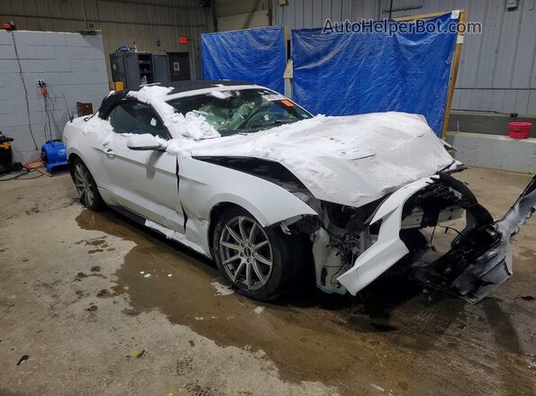 1FATP8UH4L5134384 2020 FORD MUSTANG White Delantero derecho