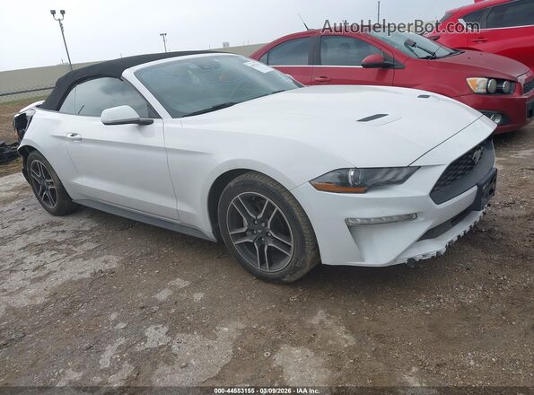 1FATP8UH4L5172939 2020 FORD MUSTANG Белый Передняя правая четверть