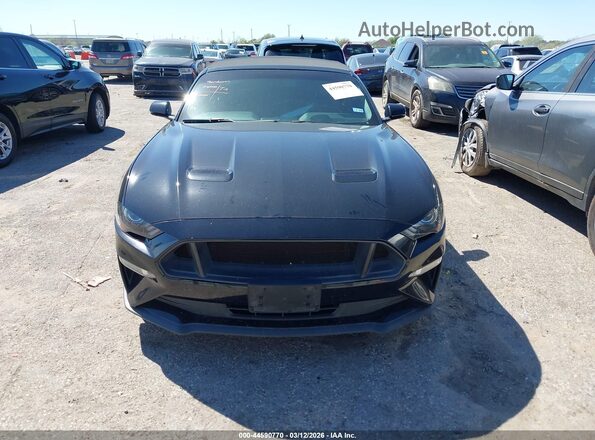 1FATP8UH6J5111282 2018 FORD MUSTANG Черный Вид задней части салона