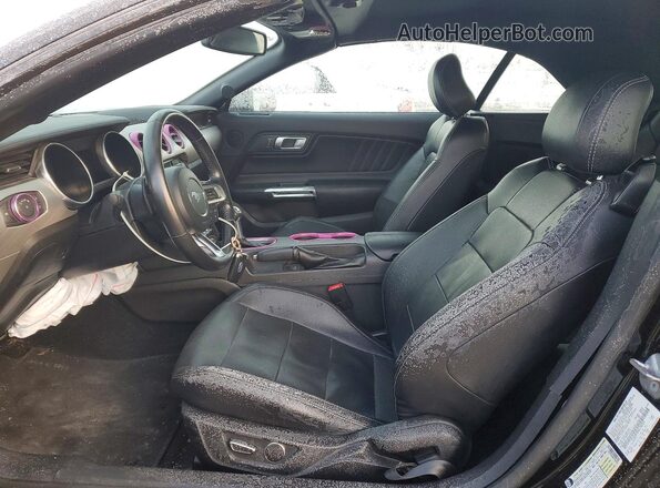 1FATP8UH8K5148769 2019 FORD MUSTANG Black Vista interior delantera