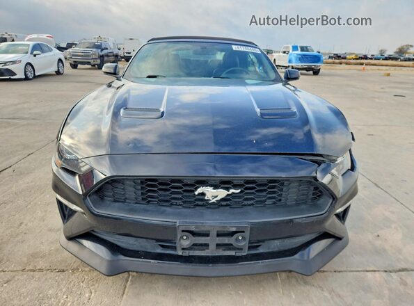 1FATP8UH8L5113196 2020 FORD MUSTANG Black Вид спереду
