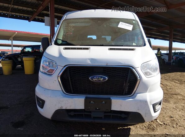 1FBAX2CG5NKA49604 2022 FORD PASSENGER White Vista del cuadro de instrumentos