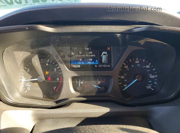 1FBAX2CG9JKA50250 2018 FORD TRANSIT Черный Вид щитка приборов