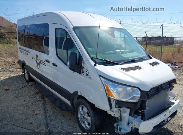 1FBAX2CGXLKA75208 2020 FORD PASSENGER White Передня права чверть