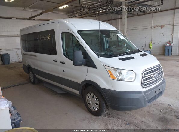 1FBAX2CM0JKA57223 2018 FORD TRANSIT-350 White Delantero derecho