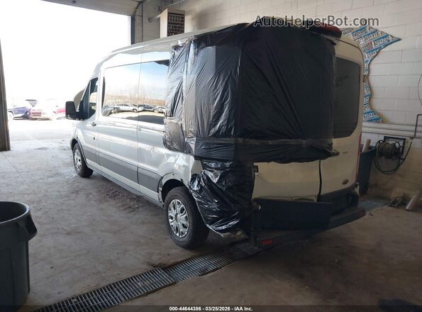 1FBAX2CM0JKA57223 2018 FORD TRANSIT-350 White Trasero izquierdo