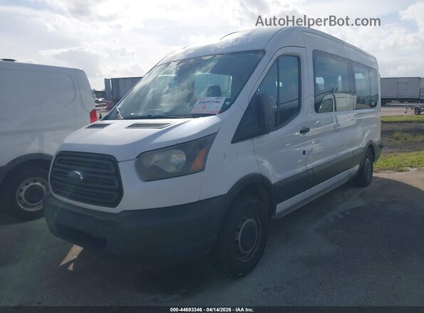 1FBAX2CM1HKA55166 2017 FORD TRANSIT-350 White Vista tres cuartos delantera izquierda