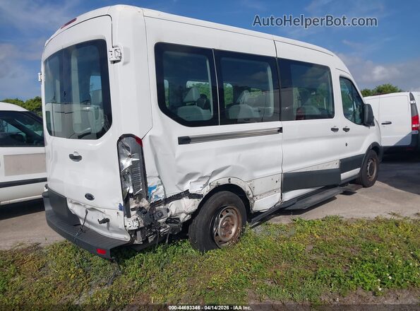 1FBAX2CM1HKA55166 2017 FORD TRANSIT-350 White Trasero derecho