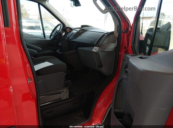 1FBAX2CM4HKA87948 2017 FORD TRANSIT-350 Red Front interior view