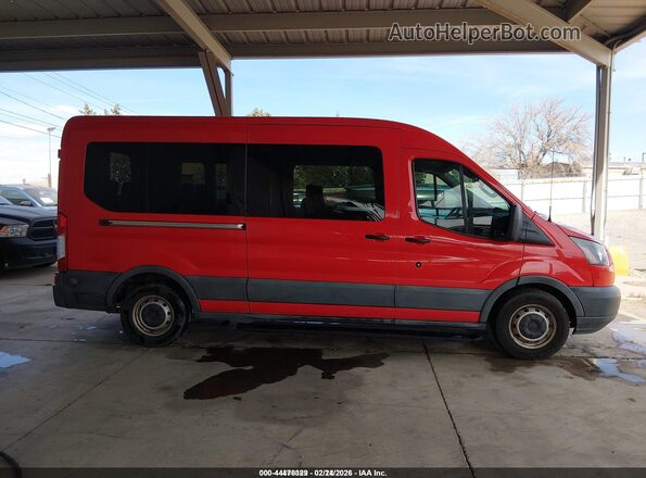 1FBAX2CM4HKA87948 2017 FORD TRANSIT-350 Red 360 interior view