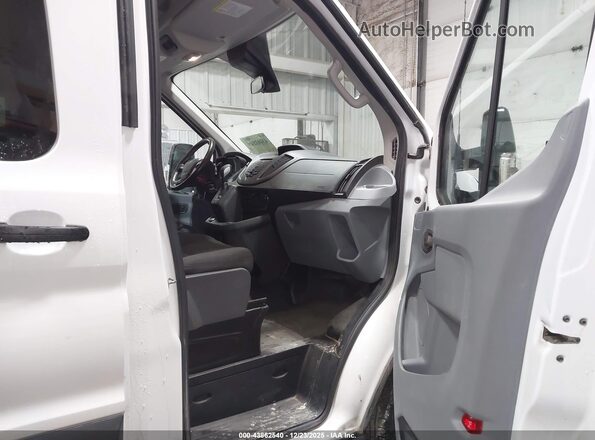 1FBAX2XG2HKB28047 2017 FORD TRANSIT-350 White წინა სალონის ხედი