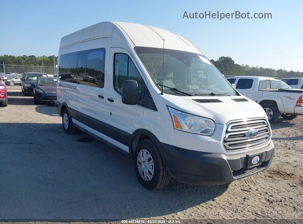 1FBAX2XM5KKA48481 2019 FORD TRANSIT-350 White Delantero derecho