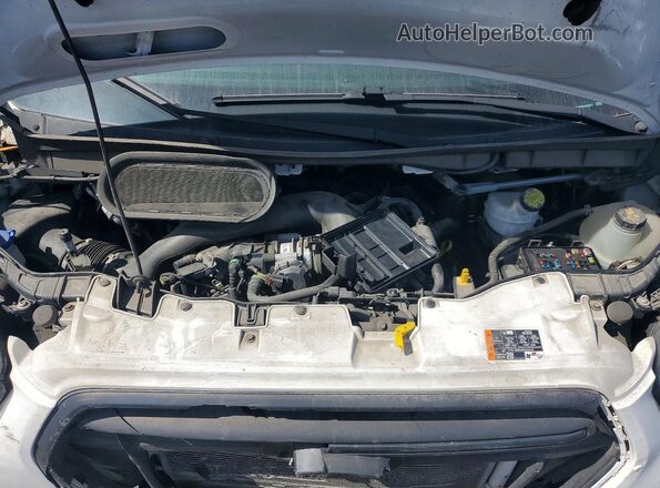 1FBAX2Y85LKB23277 2020 FORD TRANSIT White Vista del compartimento del motor