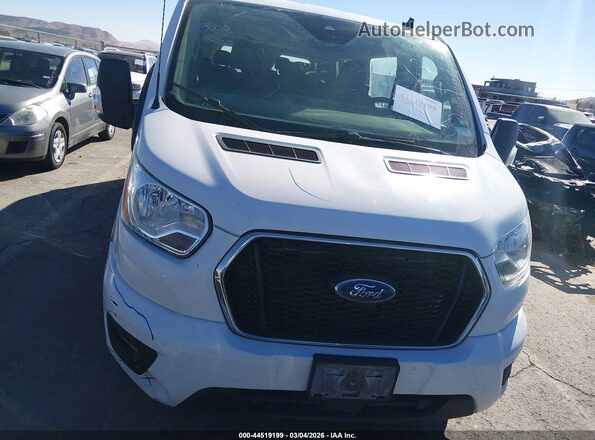 1FBAX2Y86MKA13064 2021 FORD PASSENGER White Սարքավորումների վահանակի տեսք