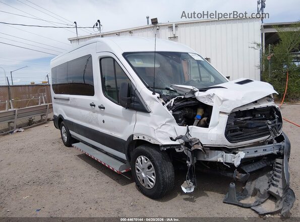 1FBZX2CM2KKB43735 2019 FORD TRANSIT-350 Белый Панорамный вид салона 360°