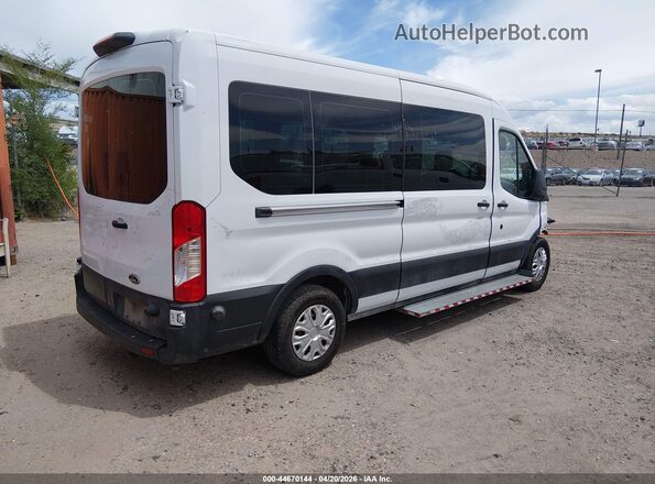 1FBZX2CM2KKB43735 2019 FORD TRANSIT-350 Белый Задняя правая четверть