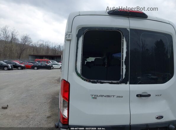 1FBZX2CM3JKA00937 2018 FORD TRANSIT-350 Белый Вид спереди