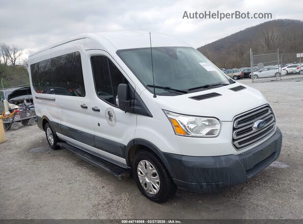 1FBZX2CM3JKA00937 2018 FORD TRANSIT-350 Белый Передняя правая четверть