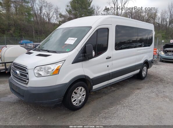 1FBZX2CM3JKA00937 2018 FORD TRANSIT-350 Белый Передняя левая четверть