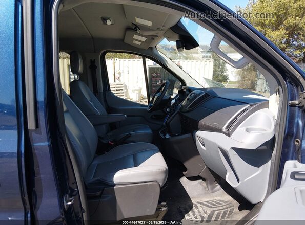 1FBZX2YM7GKB12688 2016 FORD TRANSIT-350 Синий Вид салона спереди