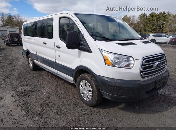 1FBZX2ZM7KKA60910 2019 FORD TRANSIT-350 Белый Передняя правая четверть