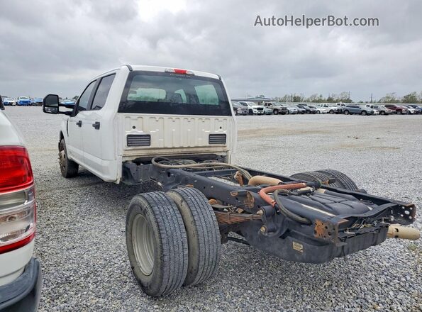 1FD8W3GT7JEC82446 2018 FORD F350 White Trasero izquierdo