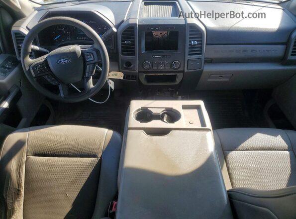 1FD8W3GT7JEC82446 2018 FORD F350 White Vista del salpicadero