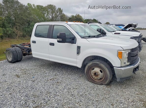 1FD8W3GT7JEC82446 2018 FORD F350 White Delantero derecho