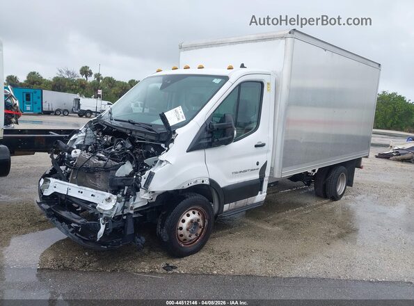 1FDBF6Z80MKA43052 2021 FORD TRANSIT-350 White Առջևի ձախ երեք քառորդ տեսարան
