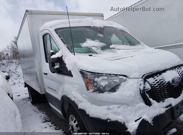 1FDBF6Z84RKB29634 2024 FORD TRANSIT-350 White Widok wnętrza z tyłu
