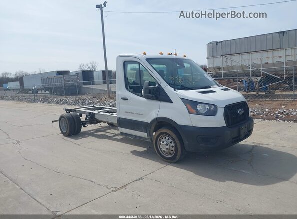 1FDBF6Z86NKA40268 2022 FORD TRANSIT-350 Белый Передняя правая четверть