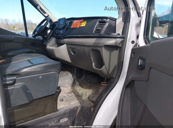 1FDBF6ZG3PKA09876 2023 FORD TRANSIT-350 White წინა სალონის ხედი