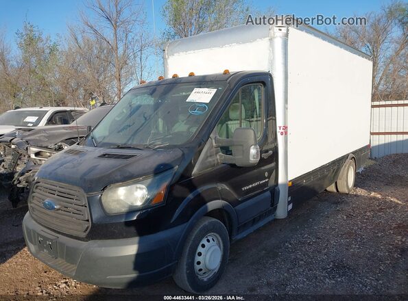 1FDBF9ZM2GKB57007 2016 FORD TRANSIT-350 Black წინა მარცხენა ხედი სამი მეოთხედიდან