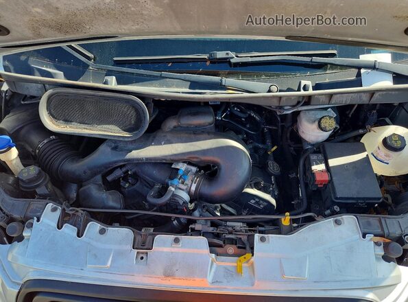1FDZX2CM7KKB47240 2019 FORD TRANSIT White Widok komory silnika
