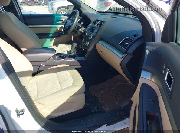 1FM5K7B89GGA71853 2016 FORD FORD EXPLORER White Vista interior delantera