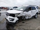 2017 Ford Explorer   Белый vin: 1FM5K7BH3HGC17598