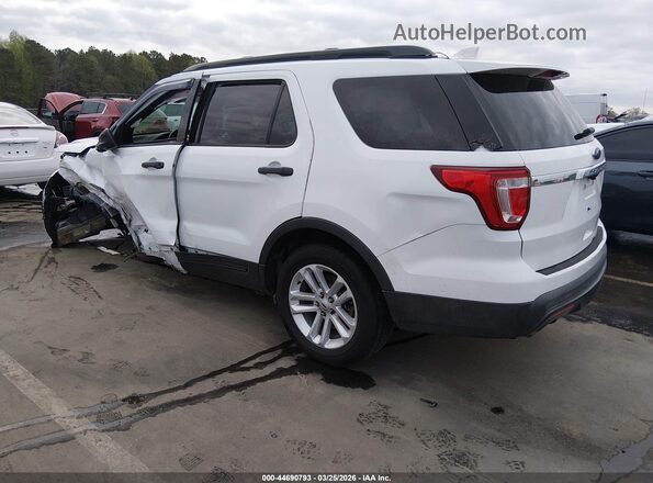 1FM5K7BH3HGC17598 2017 FORD FORD EXPLORER Белый Задняя левая четверть