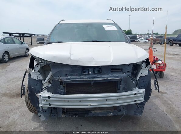 1FM5K7D80HGE13849 2017 FORD FORD EXPLORER White ხელსაწყოთა პანელის ხედი