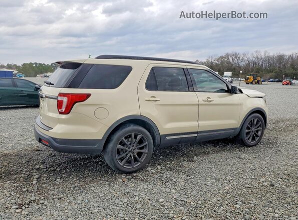 1FM5K7D83JGA52431 2018 FORD FORD EXPLORER Кремовый Задняя правая четверть