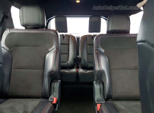 1FM5K7D83JGA52431 2018 FORD FORD EXPLORER Кремовый Вид задних сидений