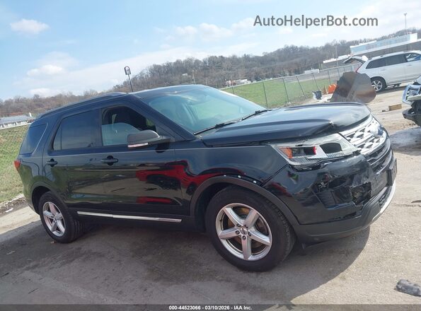 1FM5K7D84KGA08648 2019 FORD FORD EXPLORER Черный Вид задней части салона