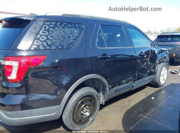 1FM5K7D84KGA36062 2019 FORD FORD EXPLORER Black უკანა სალონის ხედი