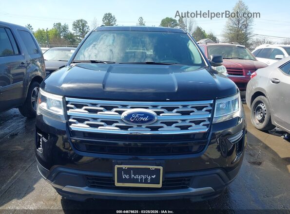 1FM5K7D84KGA36062 2019 FORD FORD EXPLORER Black ხელსაწყოთა პანელის ხედი