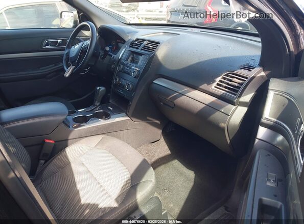1FM5K7D84KGA36062 2019 FORD FORD EXPLORER Black წინა სალონის ხედი