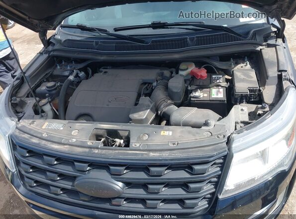 1FM5K7D85GGD01370 2016 FORD FORD EXPLORER Черный Вид сзади