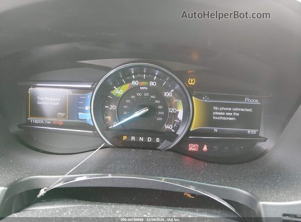 1FM5K7D86HGD97866 2017 FORD FORD EXPLORER Gray უკანა სავარძლების ხედი