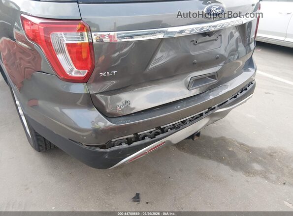 1FM5K7D86HGD97866 2017 FORD FORD EXPLORER Gray წინა ხედი