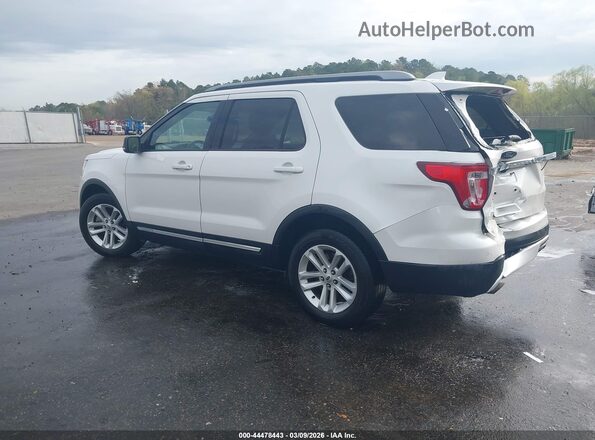 1FM5K7D86HGE22975 2017 FORD FORD EXPLORER Белый Задняя левая четверть